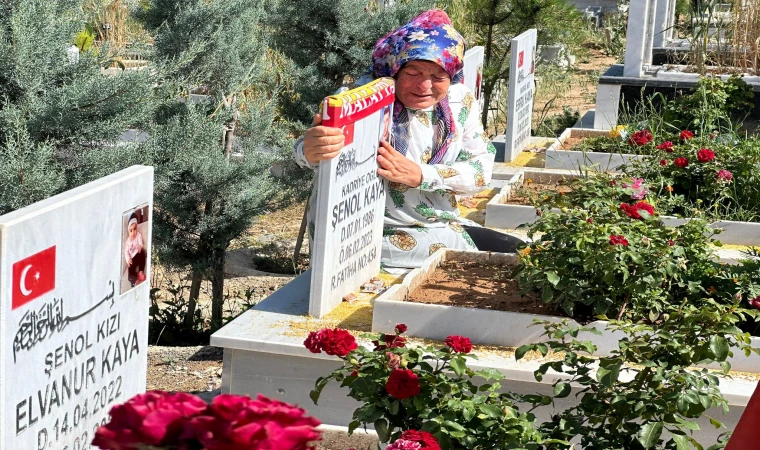 Malatya'da mezarlıklarda acı ve hüzün bir arada