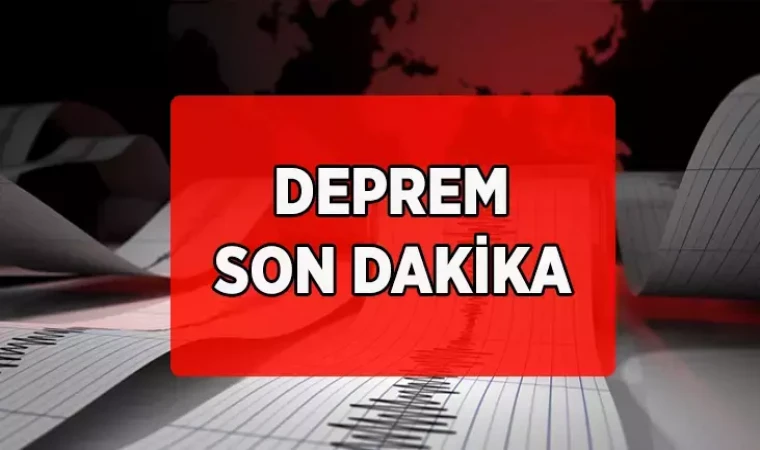 Malatya'da deprem oldu!