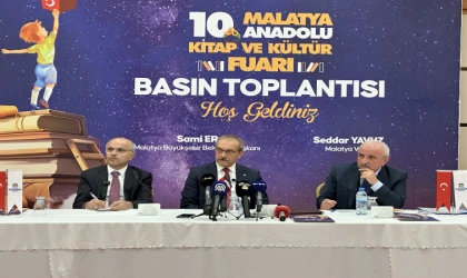 Malatya Anadolu Kitap ve Kültür Fuarı 10. yılında yeniden başlıyor