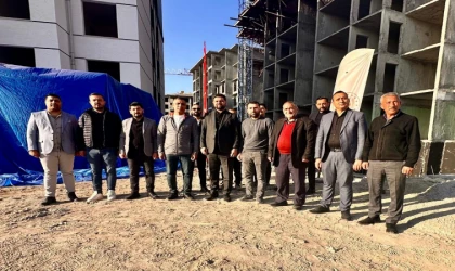 DAİMFED Heyeti, Malatya'da rezerv alan şantiyelerini inceledi