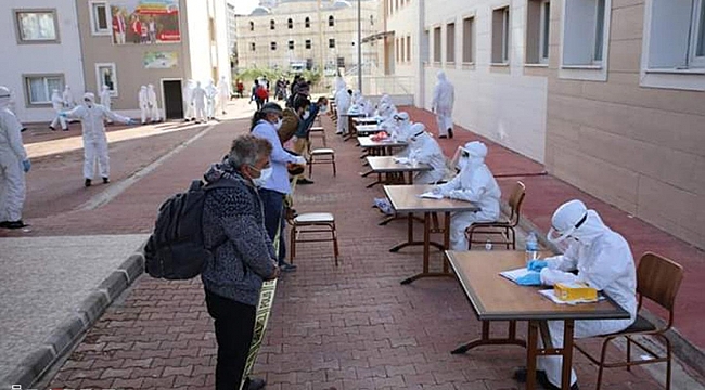 Karadağ'dan Adıyaman'a getirilen işçiler karantinaya alındı 