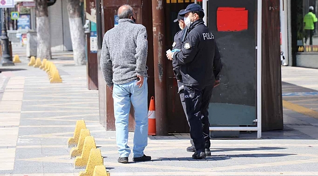 Malatya’da sokağa çıkma yasağını ihlal eden 206 kişiye ceza kesildi