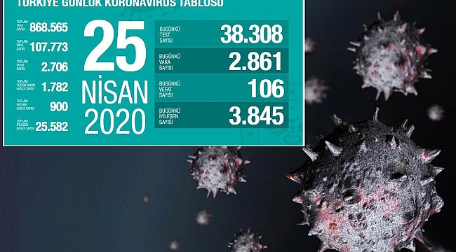 Türkiye'de Covid-19 nedeniyle can kaybı 2 bin 706'ya yükseldi 