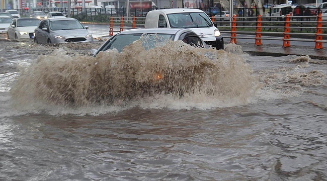 Meteorolojiden kuvvetli yağış, sel ve su baskını uyarısı