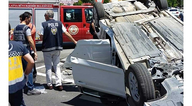 Malatya'da trafik kazasında 3 kişi yaralandı