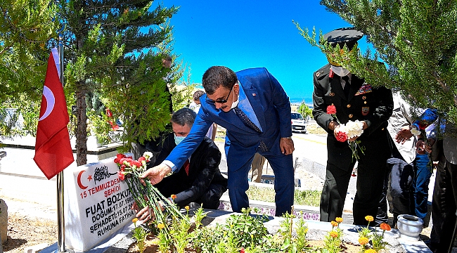 15 TEMMUZ ŞEHİTLERİ VE GAZİLERİ UNUTULMADI