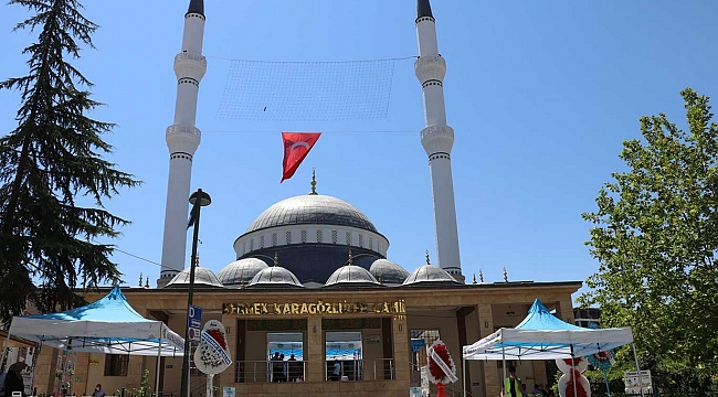 Malatya'nın en büyük camii dualarla ibadete açıldı 