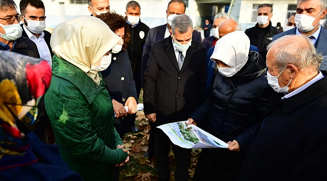 AK PARTİ MKYK ÜYESİ VE MİLLETVEKİLİ ÖZNUR ÇALIK, ÇIRMIHTI’DAKİ RESTORASYON PROJELERİNİ İNCELEDİ