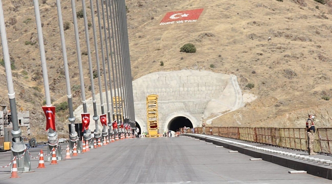 Kömürhan Köprüsü açılış için gün sayıyor