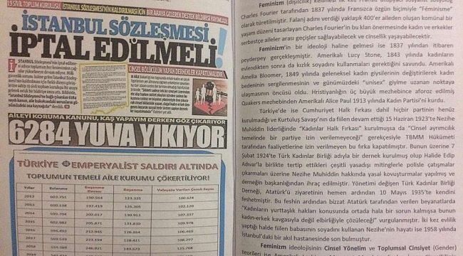 TBMM'de İstanbul Sözleşmesi ilgili kitapçıklar dağıtıldı 