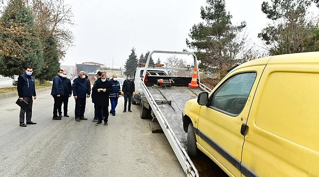 Görüntü Kirliliğine Sebep Olan Hurda Araçlar Kaldırılıyor