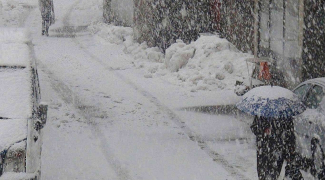 Meteoroloji'den yoğun kar yağışı uyarısı 