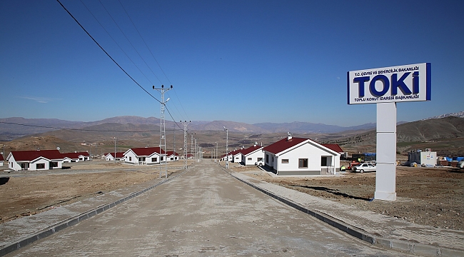 Bulutlu'daki Evlerin Geçici Kabulü Yapıldı