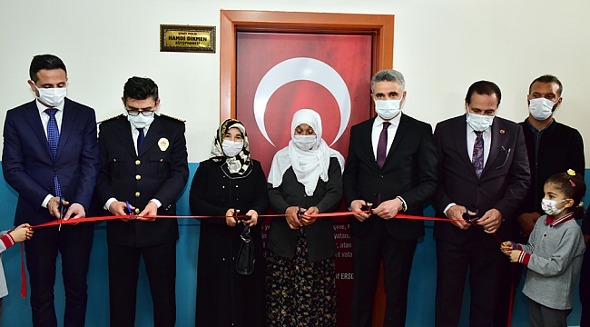 Şehit Polis Memuru Hamdi Dikmen Kütüphanesi Açıldı