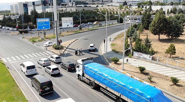 Malatya'da drone destekli denetim 