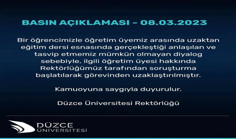 Malatyalı Depremzede Öğrencisiyle Konuşması Gündem Olan O Öğretim Üyesi Görevinden Uzaklaştırıldı