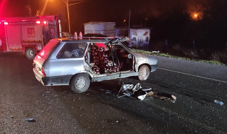 Malatya’da trafik kazası; 3 yaralı