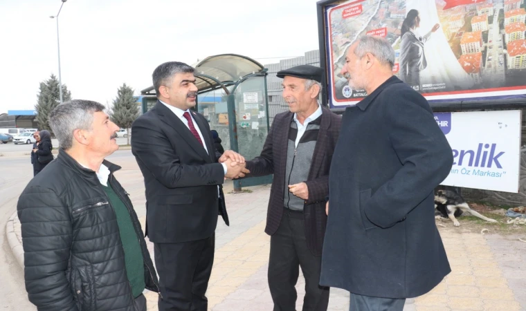 CHP’li Karakuş , Eskimalatya Merkez ve Çatyol konteyner çarşı ziyaretlerinde esnafla buluştu