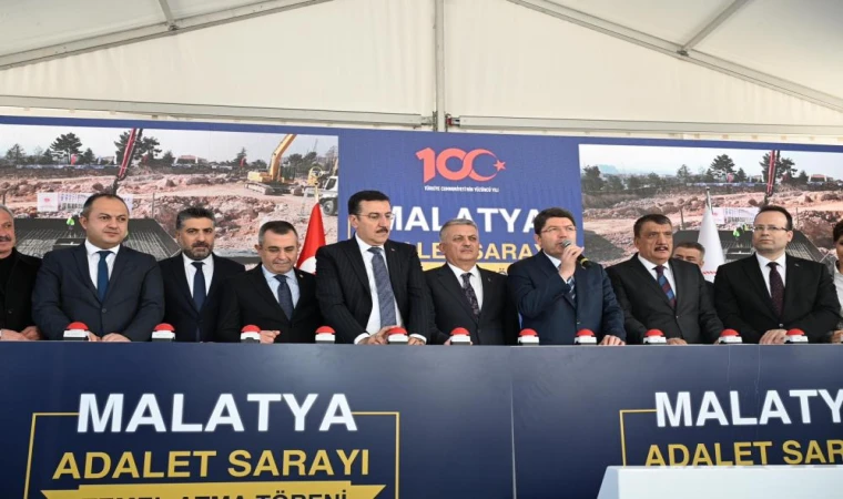 Malatya Yeni Adalet Sarayı’nın temelleri atıldı