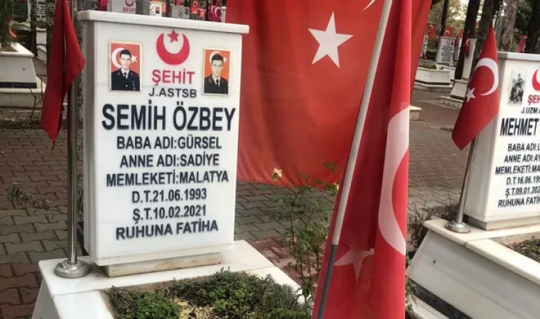 Malatyalı şehit Semih Özbey’in vefatının 3. yılı